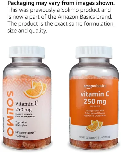Miniatura 2 de Solimo - Vitamina C - 0.008 onzas, 150 gomitas (2 gomitas por porción), apoyo al sistema inmune