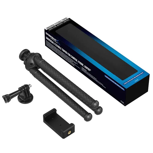 Miniatura 8 de SABRENT Universal Flexible Tripod Standard Tripod Mount [GoPro Mount Adapter Included] (TP-FLTP)