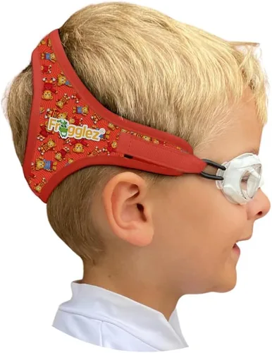 Frogglez - Gafas de natación antivaho para niños menores de 10 años (de 3 a 10 años) recomendadas por instructores de natación; correa de primera