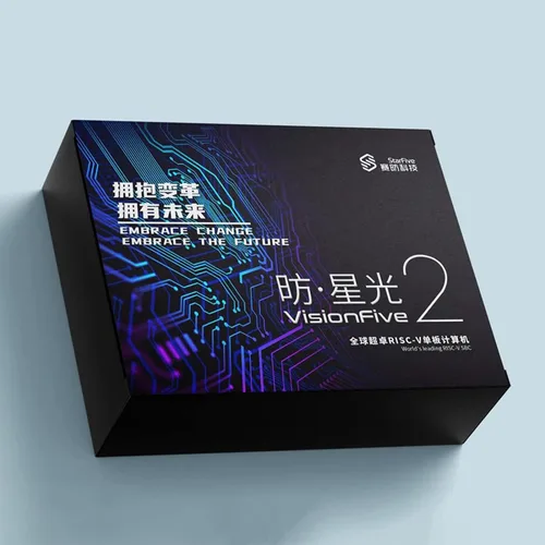 Miniatura 4 de VisionFive2 RISC-V AI Computadora de placa única basada en JH7110 SoC Quad-core 64bit Procesador 3D GPU a bordo LPDDR4 8GB RAM WiFi y HDMI
