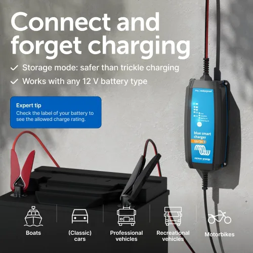 Miniatura 4 de Victron Energy Blue Smart IP65 12/24-Volt 5-15 amperes - Cargador de batería (Bluetooth)