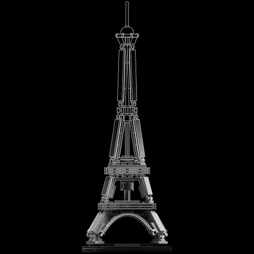 Miniatura 3 de LEGO Architecture 21019 La Torre Eiffel