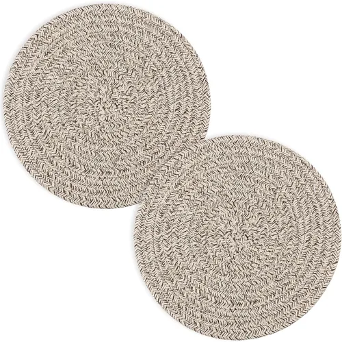 Miniatura 2 de Salvamanteles para platos calientes, ollas y sartenes, almohadillas calientes de 8 pulgadas, 5 piezas, soportes para ollas para cocina, tapete Marrón
