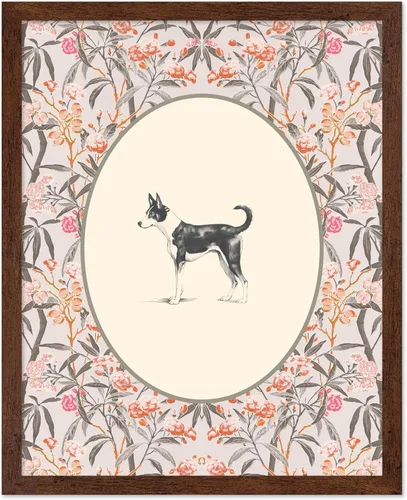 Miniatura 7 de Poster Master Póster Vintage de Cocker Spaniel Inglés - Impronta Retro de Perro - Arte Floral - Arte de Cachorros - Arte para Amantes de Animales