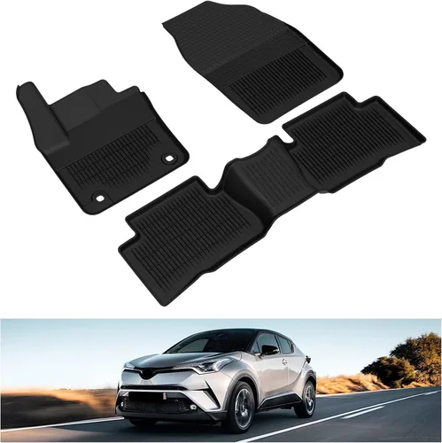 Miniatura 11 de KIWI MASTER Alfombrillas para Honda Civic 2016-2021, ajuste personalizado para todo tipo de clima, revestimientos de suelo de TPE resistentes, 2
