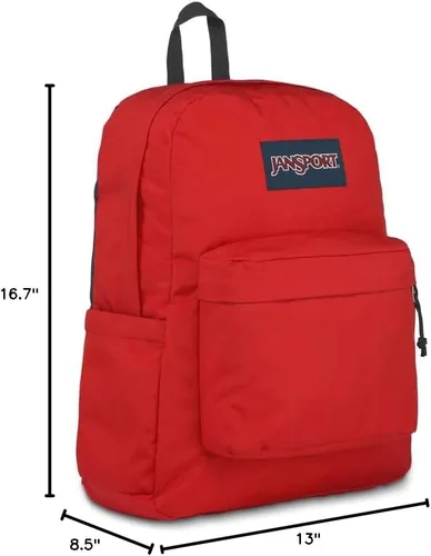 Miniatura 100 de JanSport SuperBreak - Mochila ligera para la escuela, Marino), JS0A4QUT