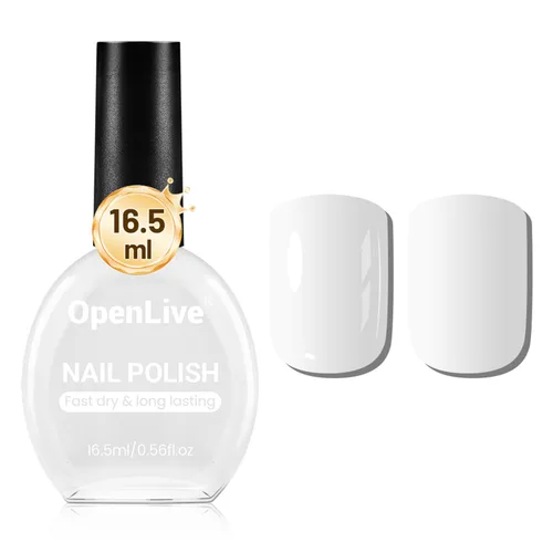 Miniatura 15 de OpenLive 16.5ml Esmalte de uñas rosa polvoriento de secado rápido de gran volumen, rosa claro, esmalte de uñas de secado rápido y color duradero
