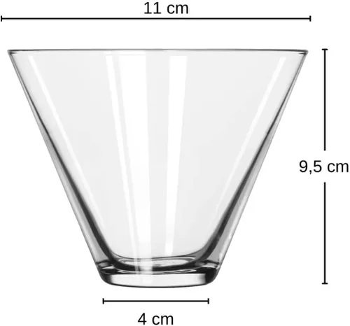 Miniatura 3 de Libbey Martini sin tallo, 13-1/2 onzas, caja de 12
