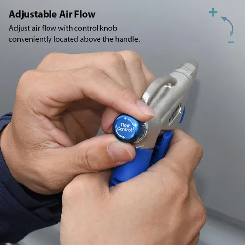 Miniatura 4 de FIRSTINFO A18563US Windstorm EX (2X Flow) Pistola de aire de alto rendimiento con flujo de aire ajustable