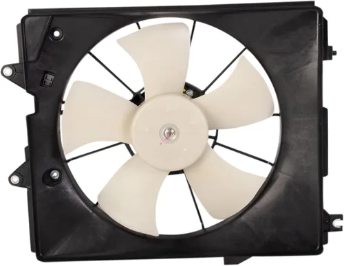 Miniatura 145 de TRQ Conjunto de ventilador de refrigeración dual del radiador compatible con Toyota Highlander 2008-2013 TO3115155