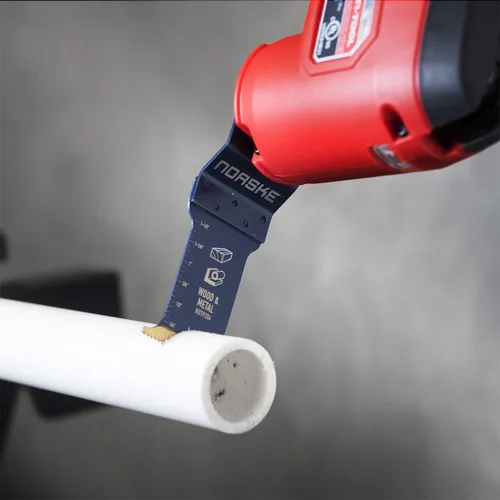 Miniatura 6 de Norske Tools NOTP236 3-en-1 Corte, raspador y raspar oscilante accesorio multiherramienta Hojas de sierra oscilantes