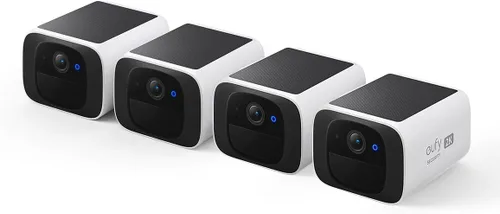 Miniatura 10 de eufy Security SoloCam S220 Paquete de 2 cámaras, cámara de seguridad solar, cámara inalámbrica para exteriores, alimentación continua, resolución