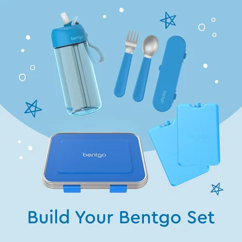 Miniatura 6 de Bentgo Enfriadores de almuerzo de hielo, bolsas de hielo ultrafinas perfectas para el uso diario en loncheras, loncheras y enfriadores, paquete de 4