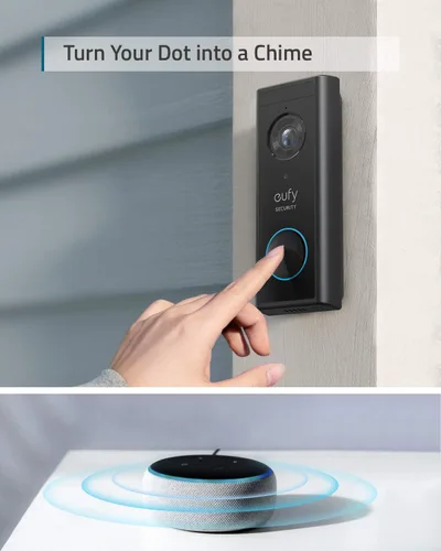 Miniatura 4 de eufy Security, Kit de timbre de video S220 (alimentado por baterías), cámara de seguridad, resolución 2K, duración de la batería de 180 días