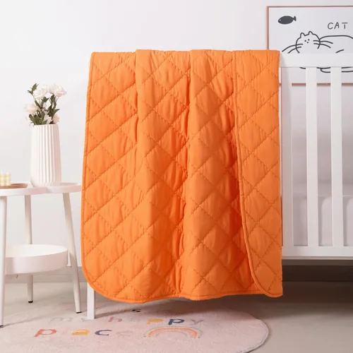 Miniatura 11 de FLXXIE Edredón de Microfibra Alternativo al Plumón para Niños Pequeños Lavable a Máquina, Manta Acolchada Súper Suave y Ligera para Cuna de Niños