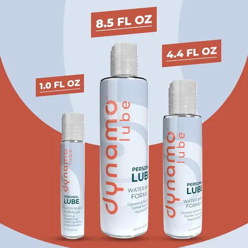 Miniatura 7 de Dynamo Wellness Lubricante personal a base de agua, lubricante que no mancha para hombres, mujeres y parejas, sin parabenos, sin glicerina