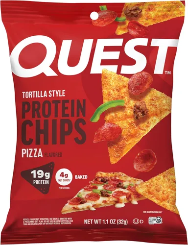 Miniatura 20 de Quest Tortilla Style - Paquete variado de chips de proteína, chile lima, queso nacho, tacos cargados, 12