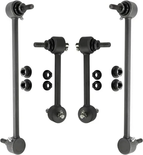 Miniatura 30 de Detroit Axle - 4 barras estabilizadoras para Acura EL Honda Civic 01-05, 4 barras estabilizadoras delanteras y traseras de repuesto 2001 2002 2003