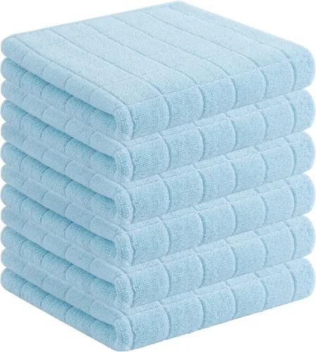 Miniatura 142 de Homaxy Paños de cocina 100% algodón de felpa, toallas de cocina ultra suaves y absorbentes para la cocina, adecuadas para secar y lavar platos