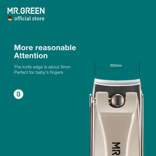 Miniatura 4 de MR.GREEN Cortaúñas de seguridad para bebés, cortaúñas para el cuidado de uñas, cortador de uñas para recién nacidos, herramientas de manicura