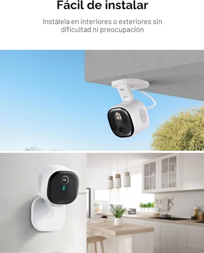 Miniatura 7 de winees Cámaras de seguridad para exteriores, cámaras Wi-Fi 2K con cable para seguridad en el hogar, cámara interior 2.4G, detección de IA