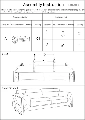 Miniatura 17 de BlackJack Furniture Gianni - Juego de cuero italiano de grano superior con reposacabezas ajustables de 9 posiciones, patrón geométrico Camello