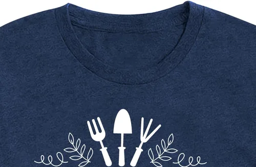 Miniatura 25 de MAIHUN Camisas de jardín para mujer, camiseta para amantes de las plantas, camiseta gráfica de jardinería, camisetas de regalo de jardinero