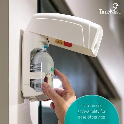 Miniatura 3 de TimeMist Classic Despachador de fragancia en aerosol medido 1047717 (1 Unidad) Ideal para baño, vestuario, sala de descanso y lavandería