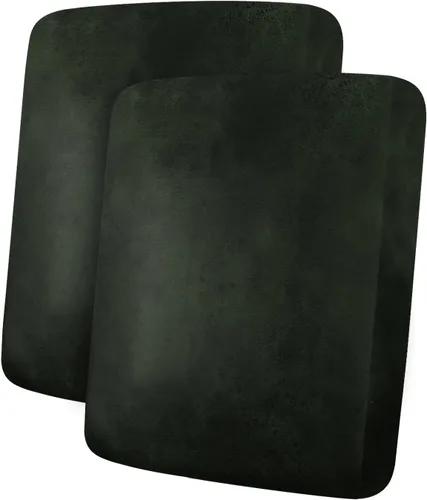 Miniatura 14 de ANARACHON Fundas de cojín de sofá con aspecto de cuero, juego de fundas de asiento de sofá, protector de muebles para sillón seccional, sofá biplaza