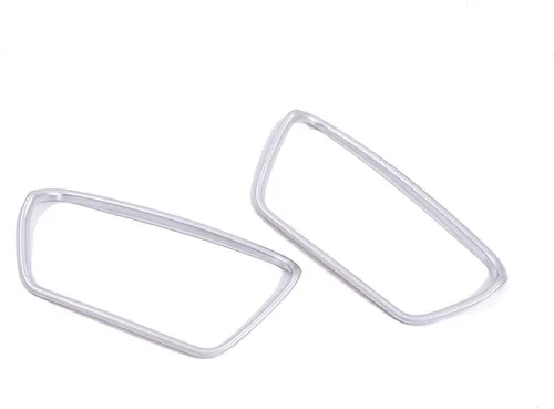 Miniatura 6 de YIWANG - Marco de botón de ajuste lateral del asiento ABS cromado 2 piezas para BMW X1 F48 2016-2019, para BMW Serie 1 118i 120i 125i f52, para BMW