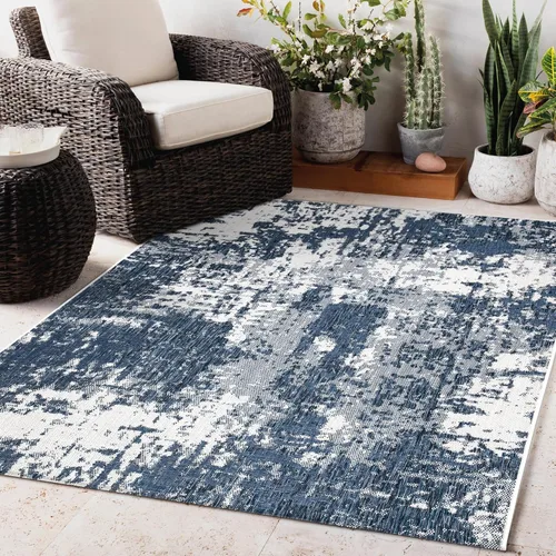Miniatura 48 de Keen Home Design Alfombra de pasillo para exteriores, 26 x 119 pulgadas, lavable para interiores y exteriores, para patio, cocina, balcón, playa