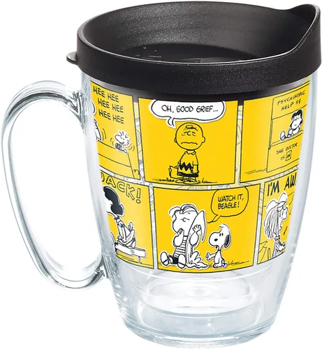Miniatura 14 de Tervis Peanuts™ - Vaso aislado 70th Comic Strip de 16 onzas, transparente