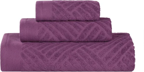 Miniatura 9 de Superior Juego de 6 toallas de 100% algodón egipcio de 500 GSM, 6 piezas, 2 caras, 2 manos, 2 toallas, ideal para baño, cocina o playa, de secado