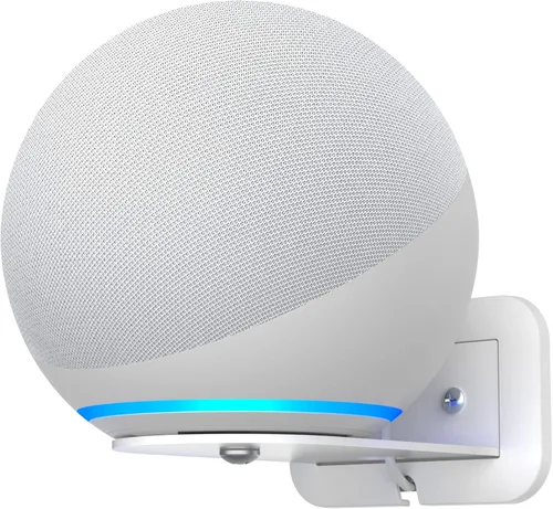 Miniatura 8 de HomeMount Soporte de pared de metal para Google Nest Mini y 4ª generación, soporte de pared para altavoz con gestión de cables para ocultar cables