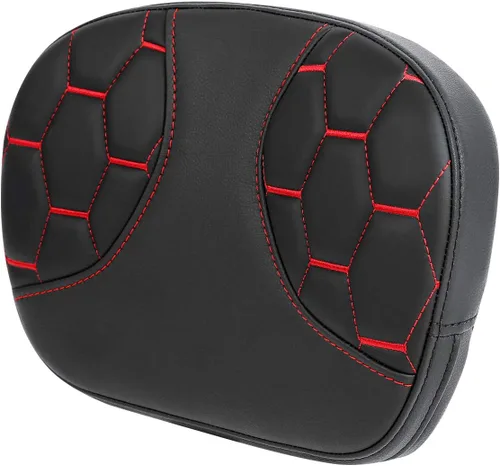 Miniatura 26 de C.C. RIDER Rubicon - Almohadilla desmontable para respaldo de barra de pasajero para Harley Touring Road King Street Glide Electra Glide 1994-2021