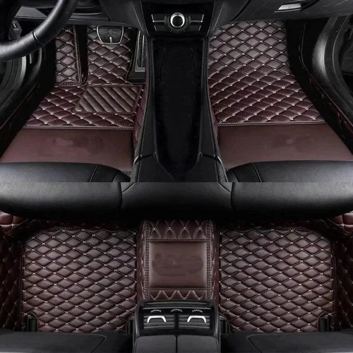 Miniatura 14 de Tapete de automóvil, personalizado para tu modelo personal, tapete de cuero resistente antideslizante impermeable para BMW, Ford, Nissan, Jeep