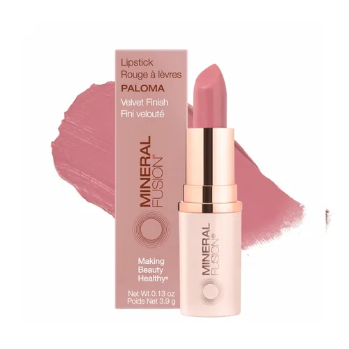 Miniatura 18 de Mineral Fusion Lápiz labial de larga duración, color de labios vívido y sin manchas con aceite de aguacate, manteca de semilla de cacao, libre