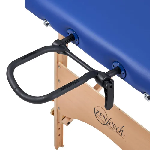 Miniatura 7 de Master Zen-Touch Brady - Mesa de masaje portátil ligera, cama de belleza, tatuaje, spa, salón de belleza, cama facial exuberante, color azul cielo