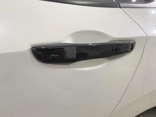 Miniatura 5 de Manija de la puerta del coche cubierta ABS decoración exterior accesorios estilo negro para Honda 10ª generación Civic 2016 2017 2018 2019 2020