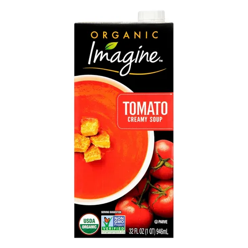Miniatura 7 de Imagine Organic Light in Sodium Garden - Sopa cremosa de tomate 32 onzas líquidas (paquete de 6)