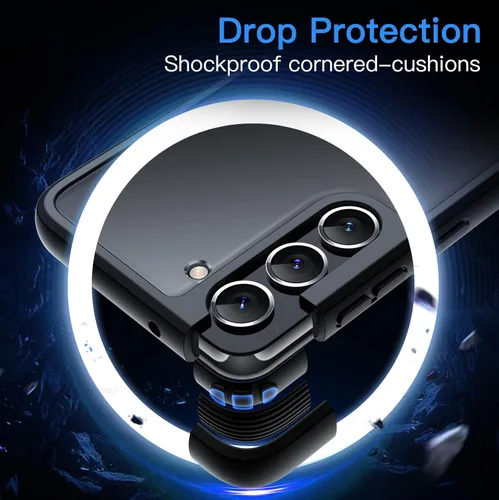 Miniatura 4 de JETech Funda mate para Samsung Galaxy S23+ / S23 Plus 5G de 6.6 pulgadas, funda protectora delgada translúcida esmerilada para teléfono, antihuellas