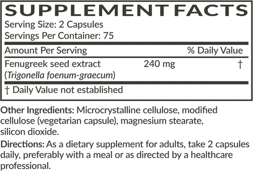 Miniatura 6 de Futurebiotics Fenogreco Extra Strength Apoya la Buena Salud y el Bienestar en General, Sin OGM, 150 Cápsulas Vegetarianas