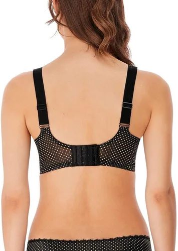 Miniatura 2 de Freya Dotty Sujetador de enfermería Lunares Encaje Trim Negro AA2034