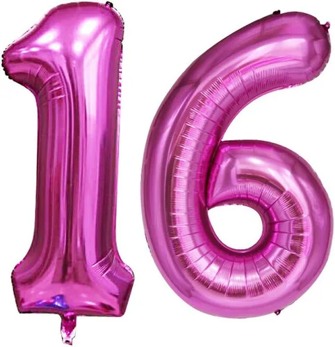 Miniatura 67 de Goer, conjunto de globos de papel aluminio para decoraciones de cumpleaños, globos de las letras de feliz cumpleaños y de números Oro