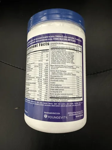 Miniatura 9 de Youngevity Beyond Tangy Tangerine - Fórmula original Complejo multivitamínico y mineral Hecho con alimentos naturales y enteros 5,745 ORAC