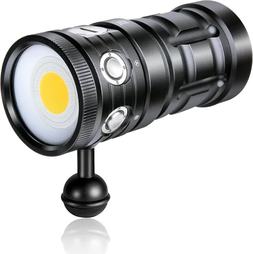 Miniatura 8 de Luz de buceo, LetonPower TS S 10000Lumens 3,280.8 ft luz de video subacuática, linterna de buceo, linterna impermeable con carga tipo C para Turbo S
