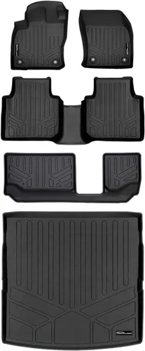 Miniatura 28 de Maxliner - Alfombrilla para todo tipo de clima, para carga, detrás de la tercera fila, para Volkswagen Atlas 2018-2025 2-Negro