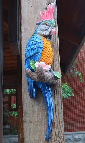 Miniatura 9 de coolboy Estatua de gnomo de jardín al aire libre, escultura de jardín de elfos trepadores, figuras de gnomo, decoración colgante de hadas, figuras