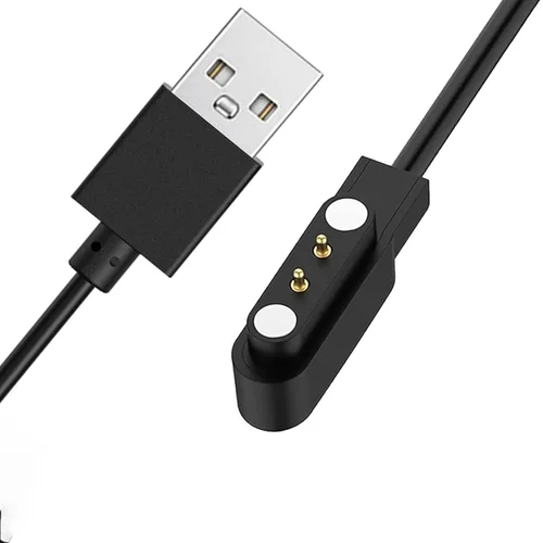 Miniatura 8 de Cargadores de 2 pines para cargador de reloj inteligente GloryFit, paquete de 2 [modelo A + modelo B, un ajuste] Cable de carga USB magnético