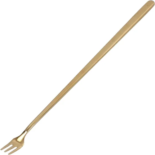 Miniatura 8 de 4 cucharas de té helado de mango largo, cuchara de café de acero inoxidable 304, cuchara de café de mango largo y tenedor con cuchara de mezcla